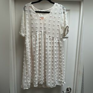 Kirundo whit midi dress